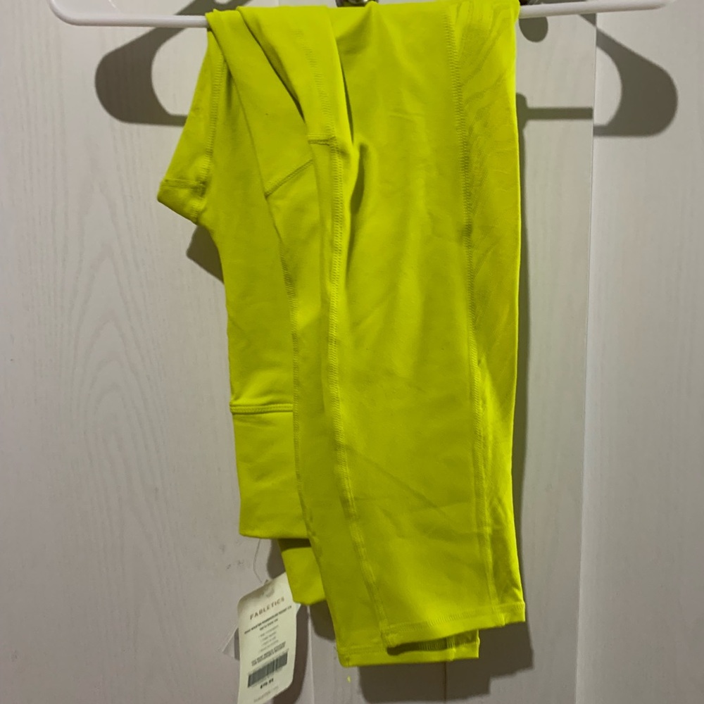 Fabletics Neon Yellow Pants